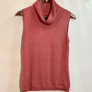 Banana Republic - sleeveless silk blend cowl neck. Size M